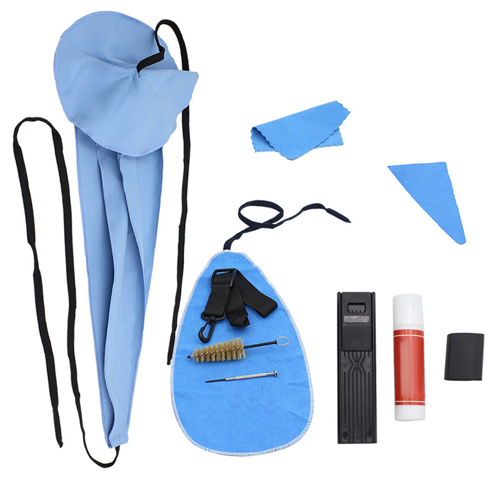 Clarinet Care Kit - 1Set Saxophone Cleaning Care Kits Absorbent