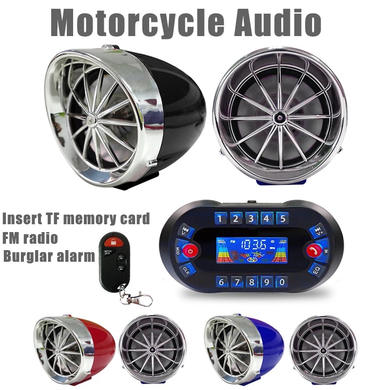 Audio Music App - MT730 Motorcycle Bluetooth Speaker Amplifier Output
