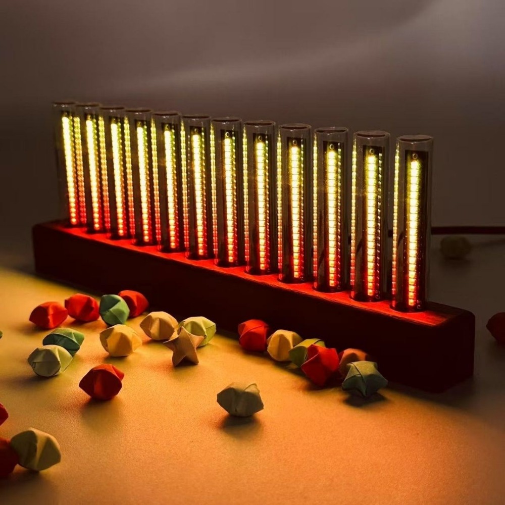 NEW 12 Tube Full-color LED Pic - Audio Music Visualizer ulasan dan harga