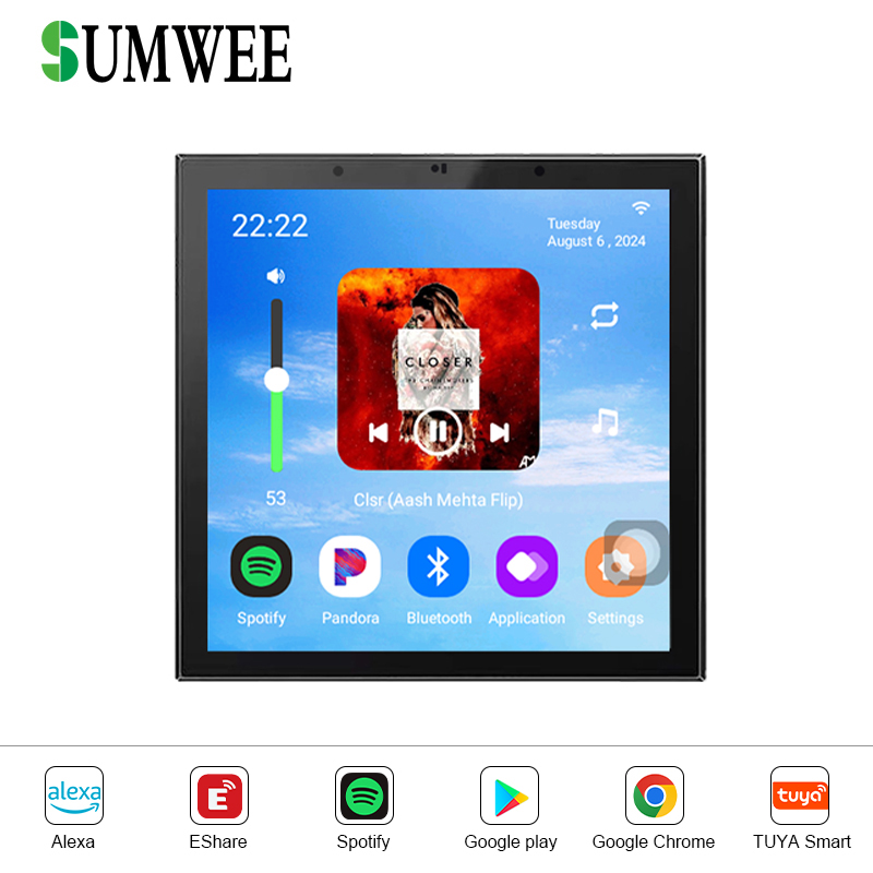 Home WIFI Smart Audio Wall Amp - Audio Music System For Home ulasan dan harga