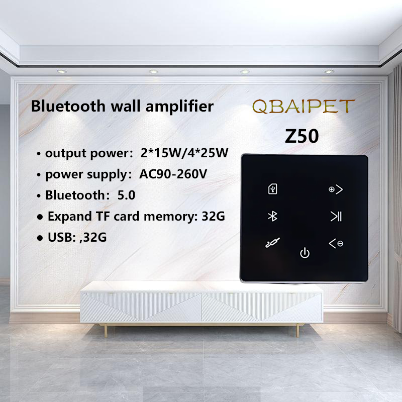 Bluetooth Wall Amplifier Home  - Audio Music Visualizer ulasan dan harga