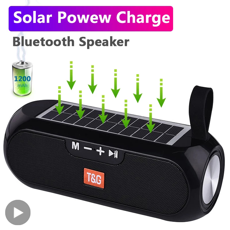 Solar Radio FM Outdoor Portabl - Audio Music System For Home ulasan dan harga