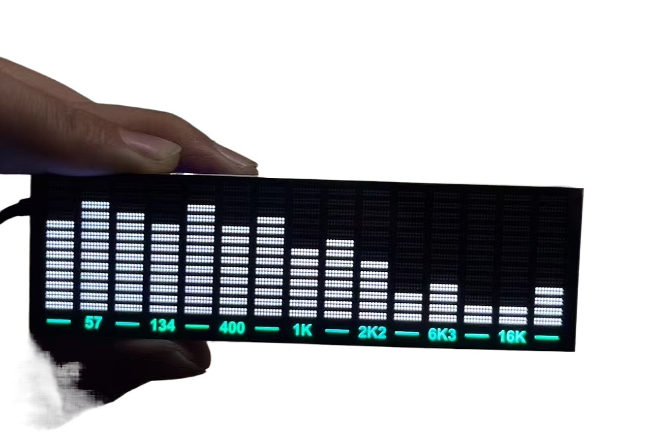 LED Music Spectrum Display Ana - Audio Music Visualizer ulasan dan harga