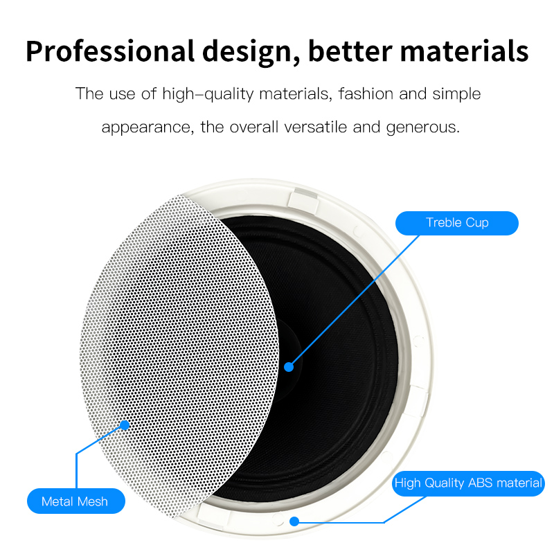 6 Inch 8ohm Ceiling Speaker Fu - Audio Music System For Home ulasan dan harga