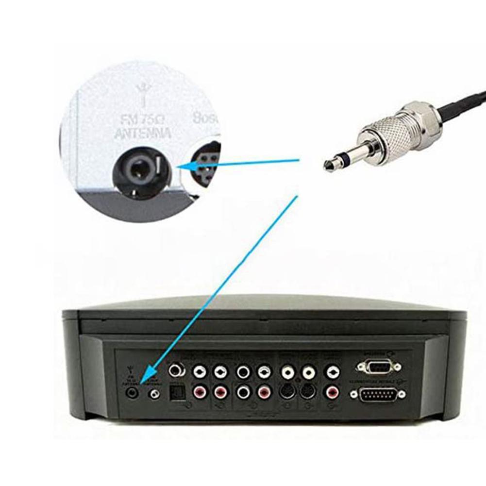 FM Radio Antenna FM Dipole Ant - Audio Music System For Home ulasan dan harga