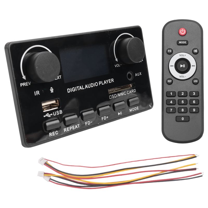 LCD Display Bluetooth 5.0 MP3  - Audio Music App ulasan dan harga