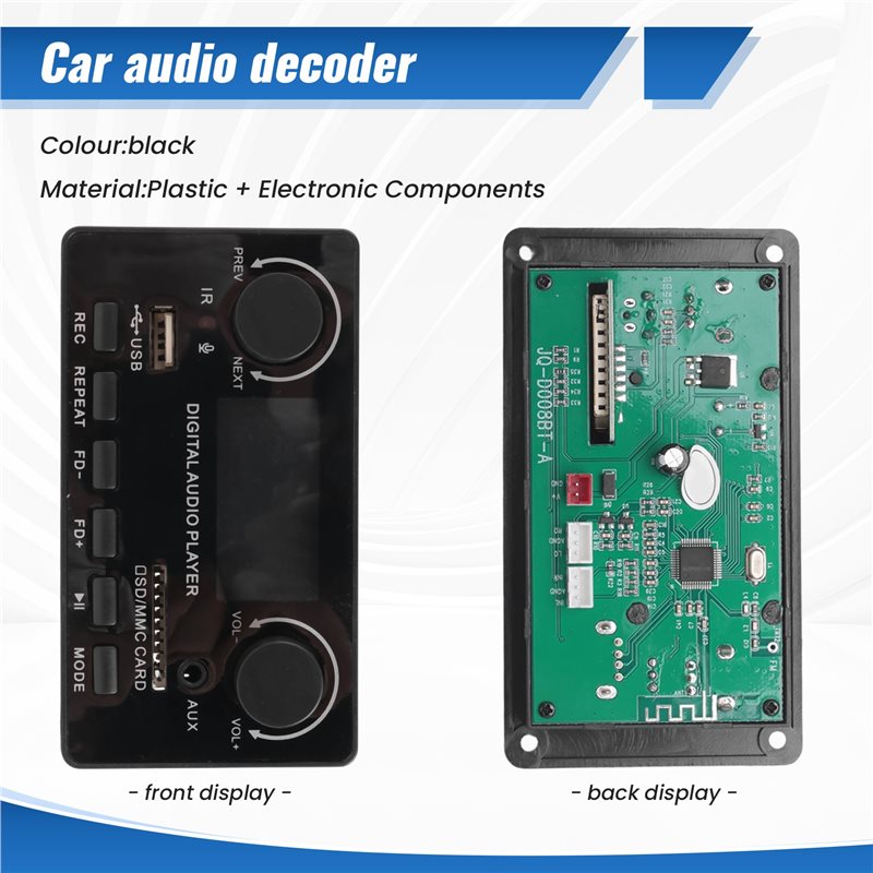 LCD Display Bluetooth 5.0 MP3  - Audio Music App ulasan dan harga