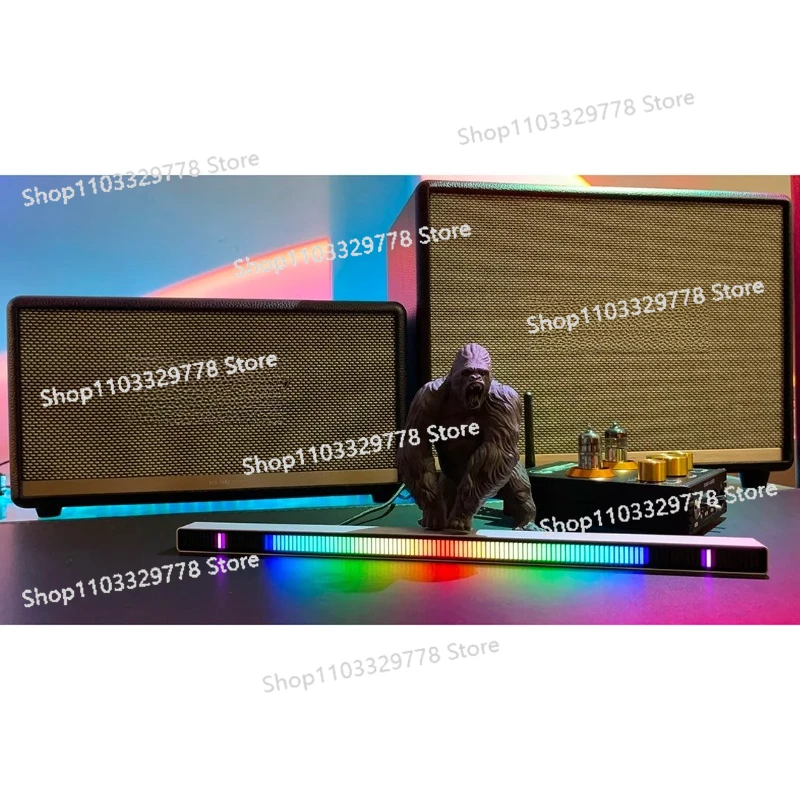 128-Bit RGB Car Atmosphere Mus - Audio Music Visualizer ulasan dan harga