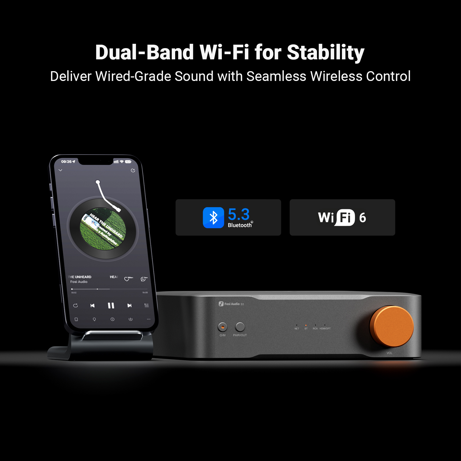 Fosi Audio Hi-Res Music Stream - Audio Music App ulasan dan harga