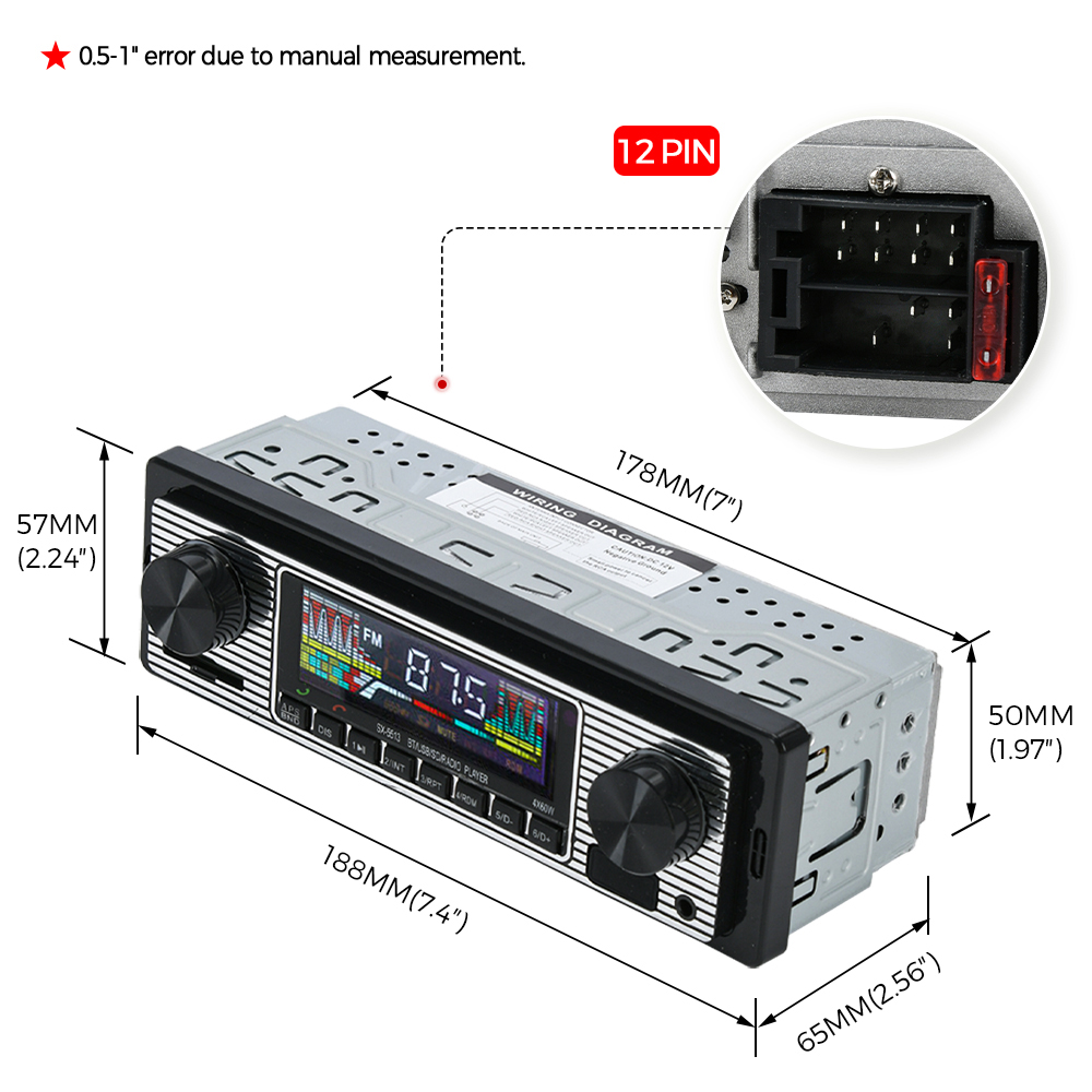 Vintage Car Radio Vehicle Inte - Audio Music App ulasan dan harga