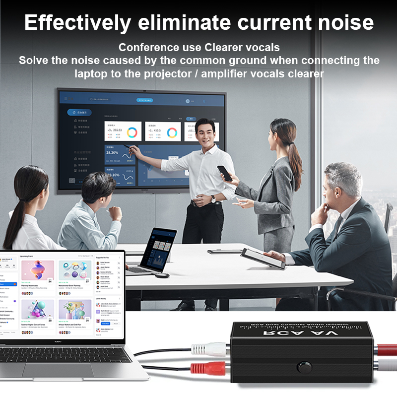 Portable 2 Channels RCA Ground - Audio And Music ulasan dan harga