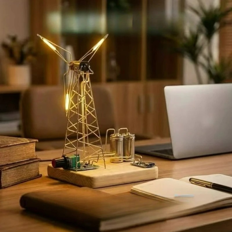 DIY Industrial Wind Turbine La - Audio Music Visualizer ulasan dan harga
