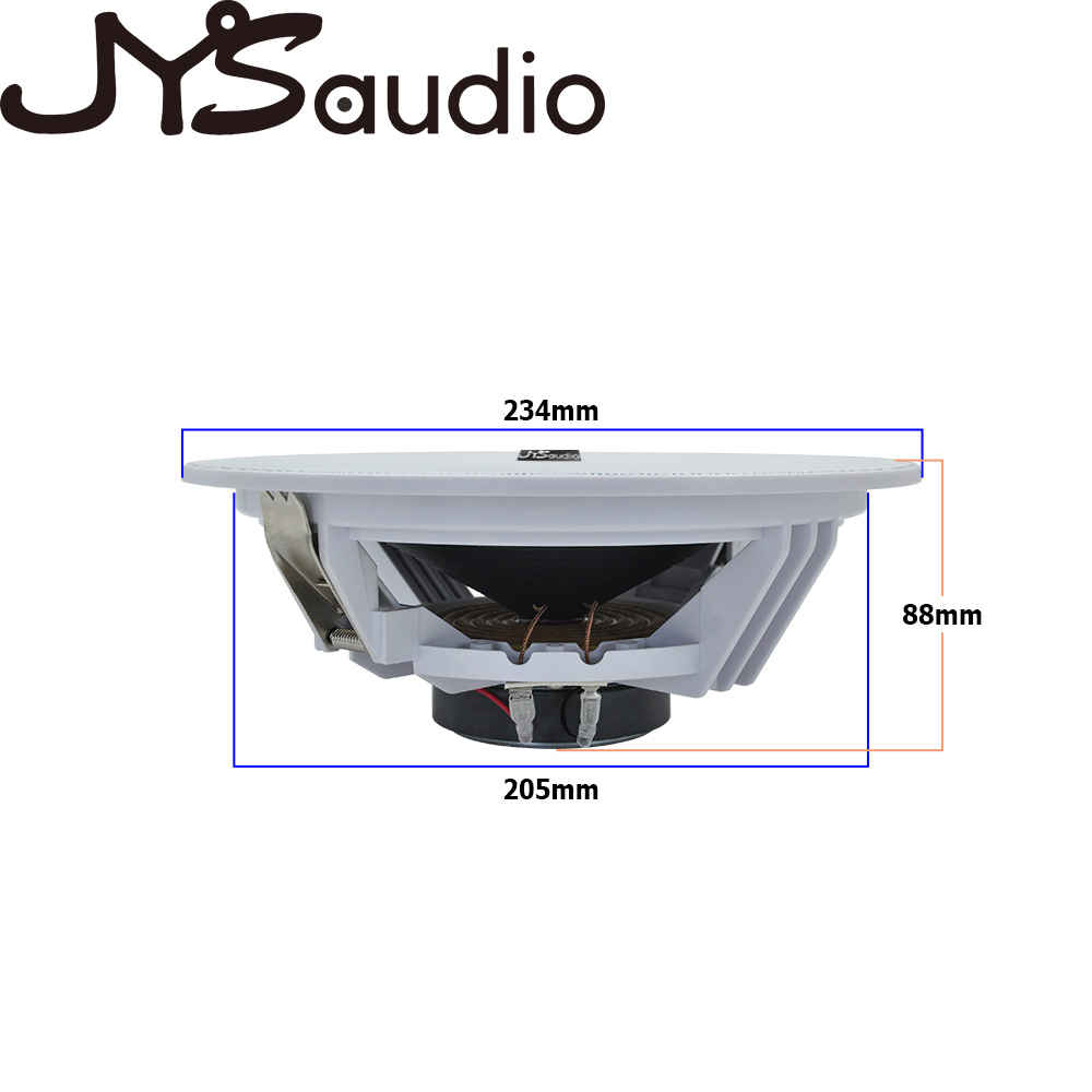 20W Ceiling Speaker Stereo 8 i - Audio Music System For Home ulasan dan harga