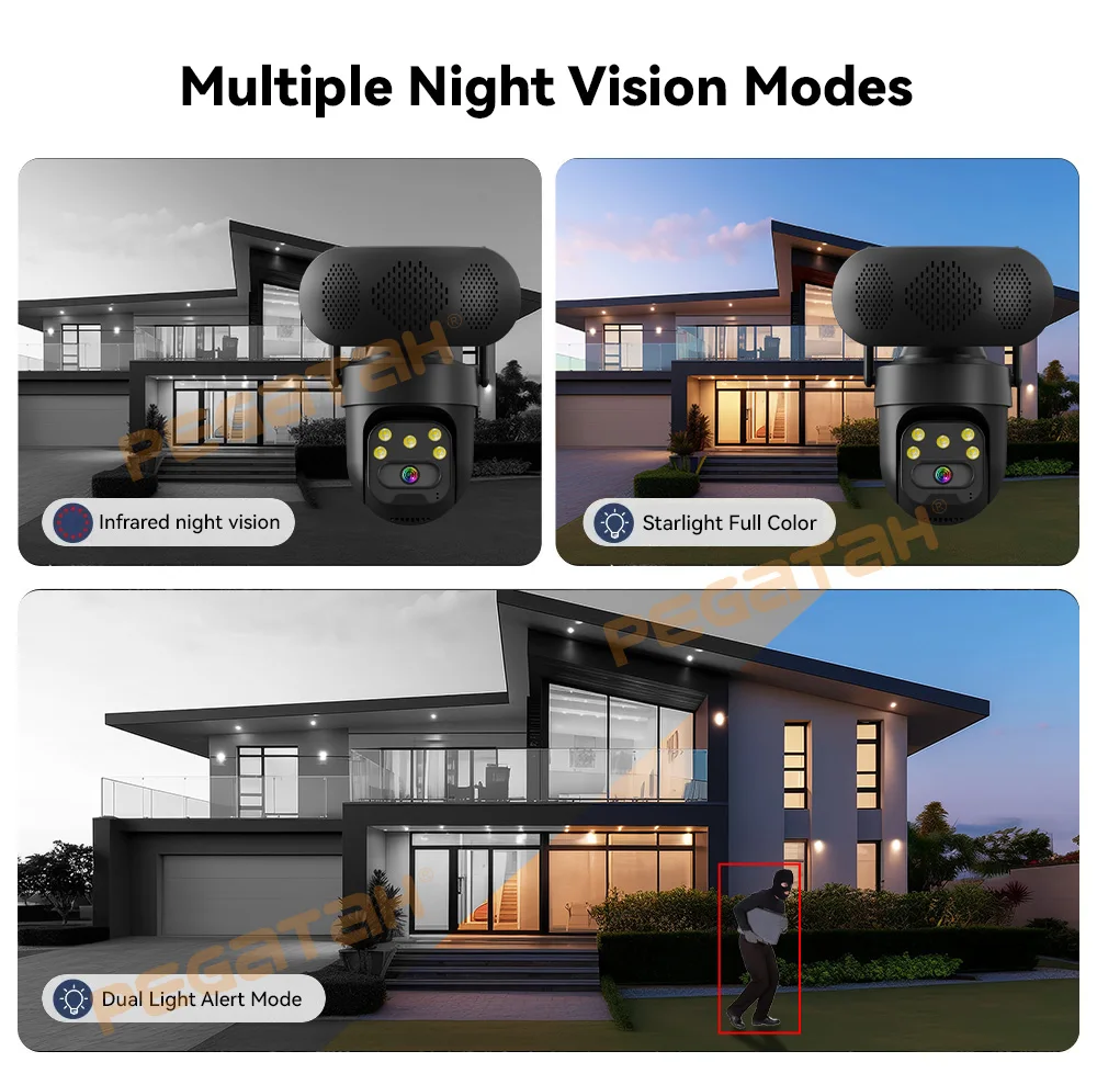 5MP IP Camera Outdoor 2.4G WiF - Audiovision Music Player ulasan dan harga