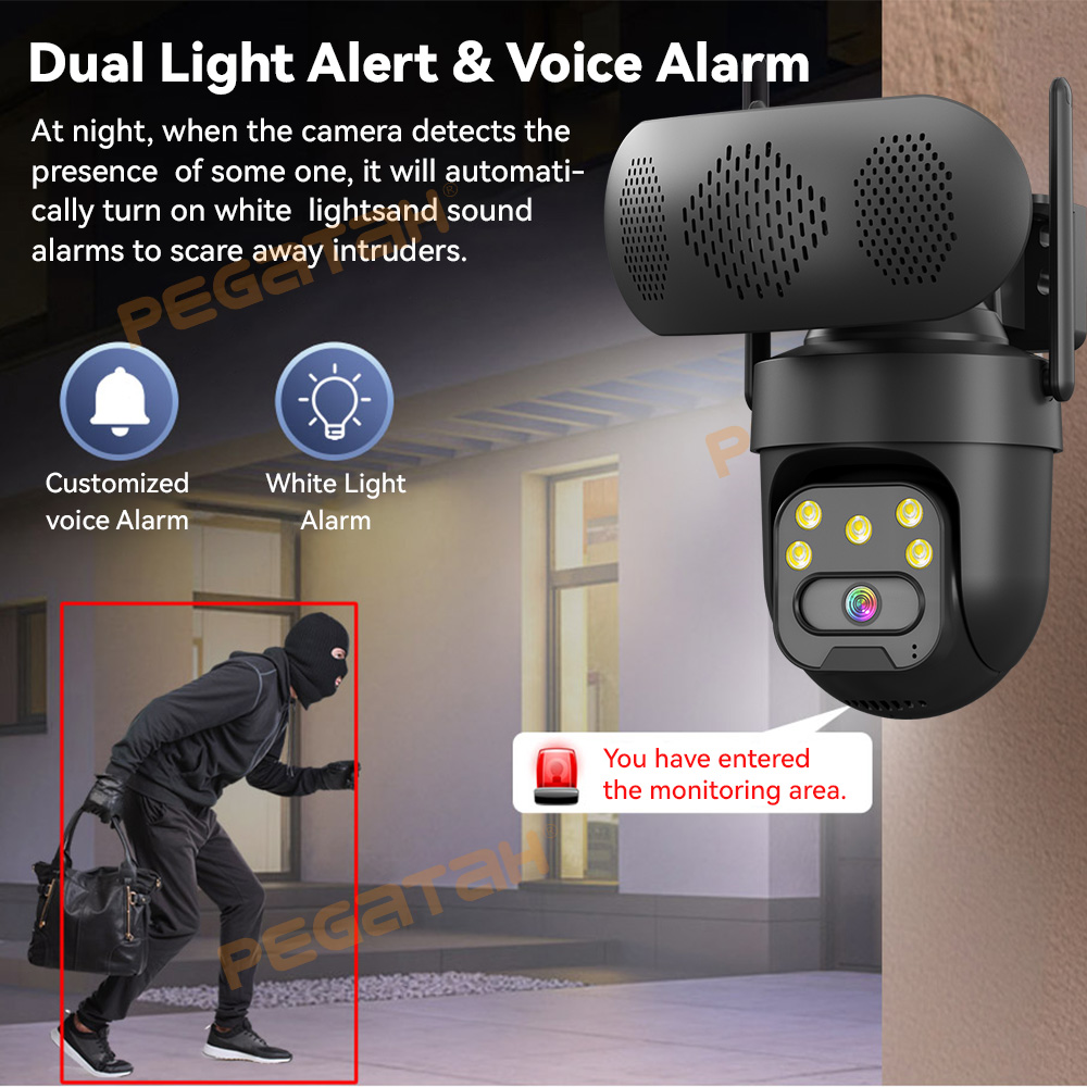 5MP IP Camera Outdoor 2.4G WiF - Audiovision Music Player ulasan dan harga