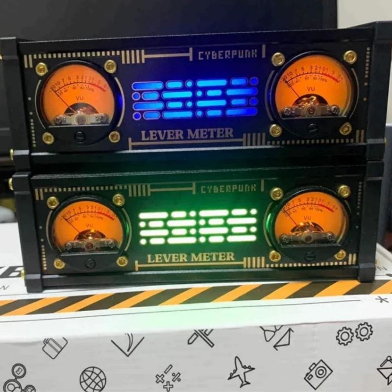 E-Electronic Analog VU Level M - Audio Music Visualizer ulasan dan harga
