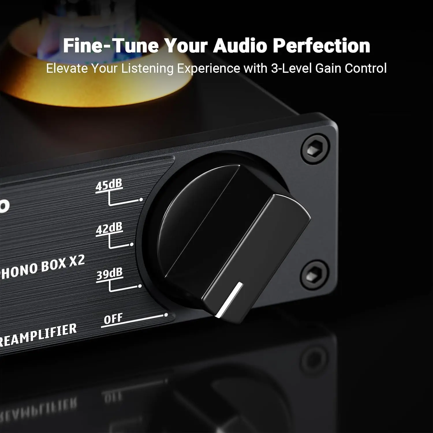 Box X2 Phono Preamp, Mini Ster - Audio Music Visualizer ulasan dan harga