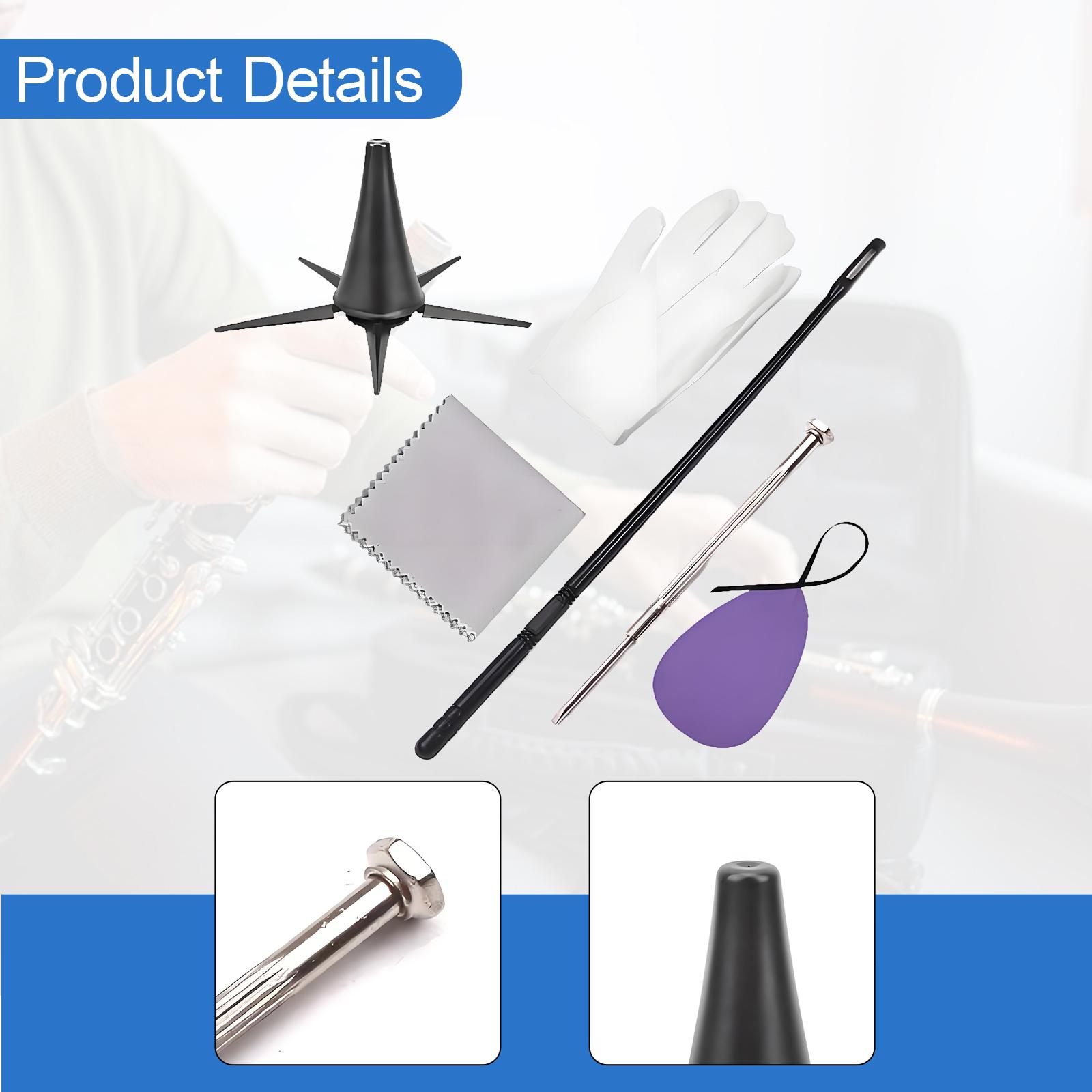 Clarinet Cleaning Kit Portable - Clarinet Care Kit ulasan dan harga