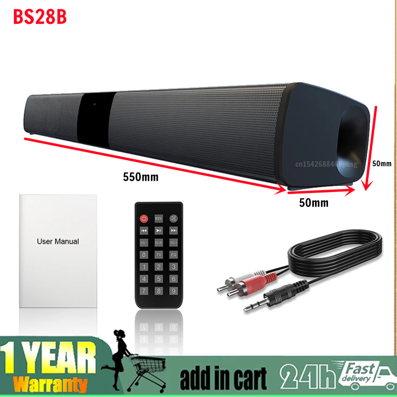 40W Wireless Bluetooth Soundba - Audio Music Visualizer ulasan dan harga