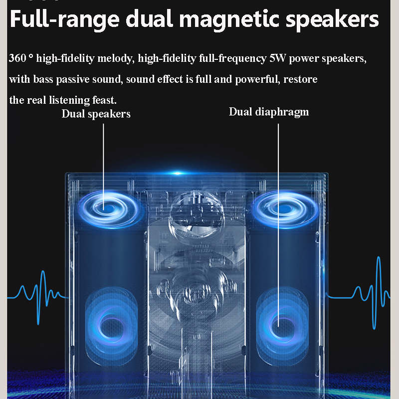Mini Vintage Bluetooth Speaker - Audio Music System For Home ulasan dan harga