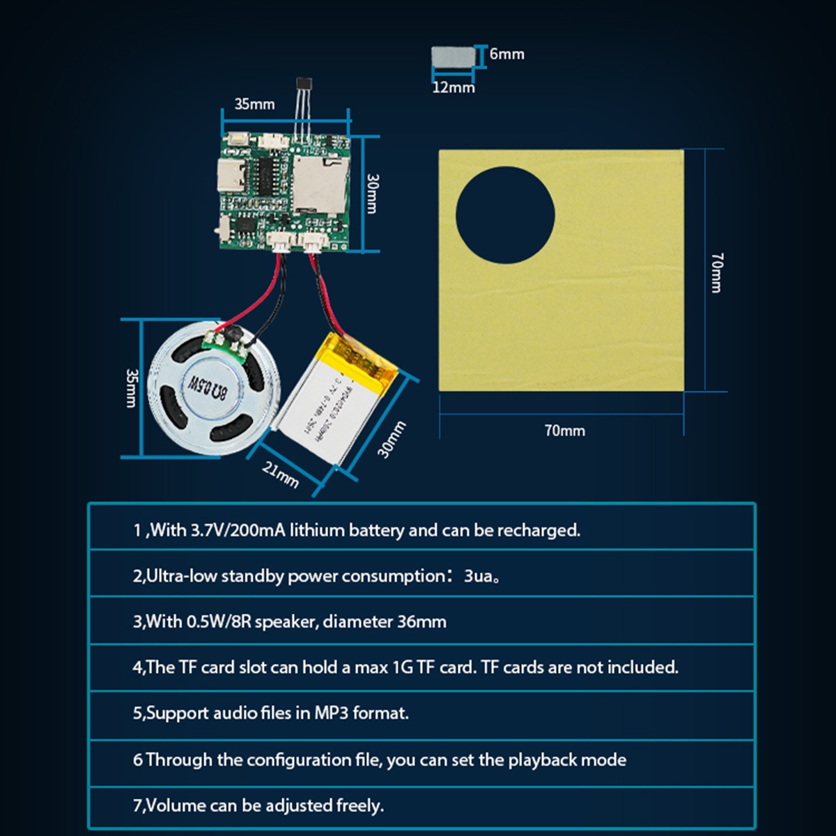 Programmable Sound Recorder Mo - Audio Music Download Mp3 ulasan dan harga
