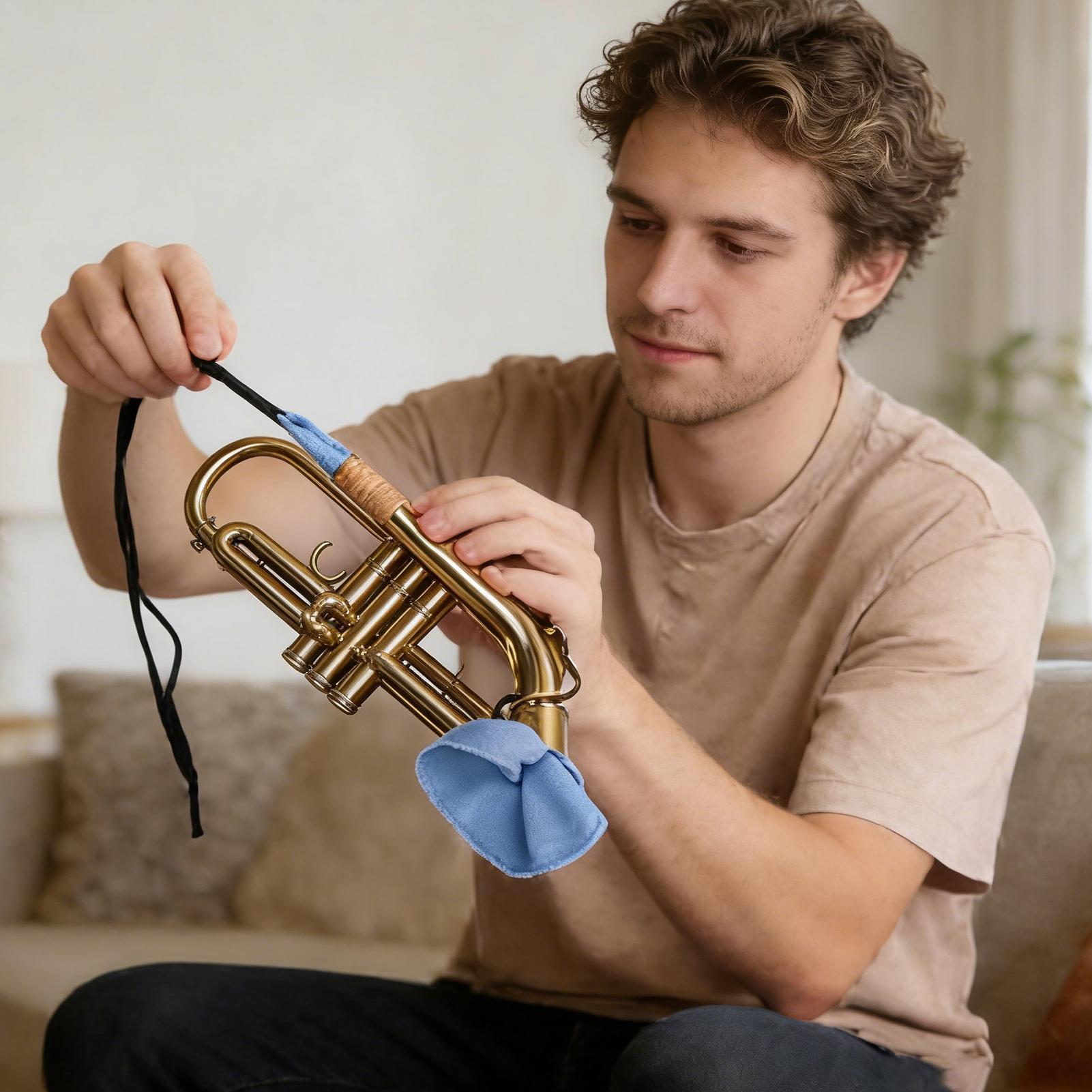 Saxophone Cleaning Cloth Kit 2 - Clarinet Care Kit ulasan dan harga