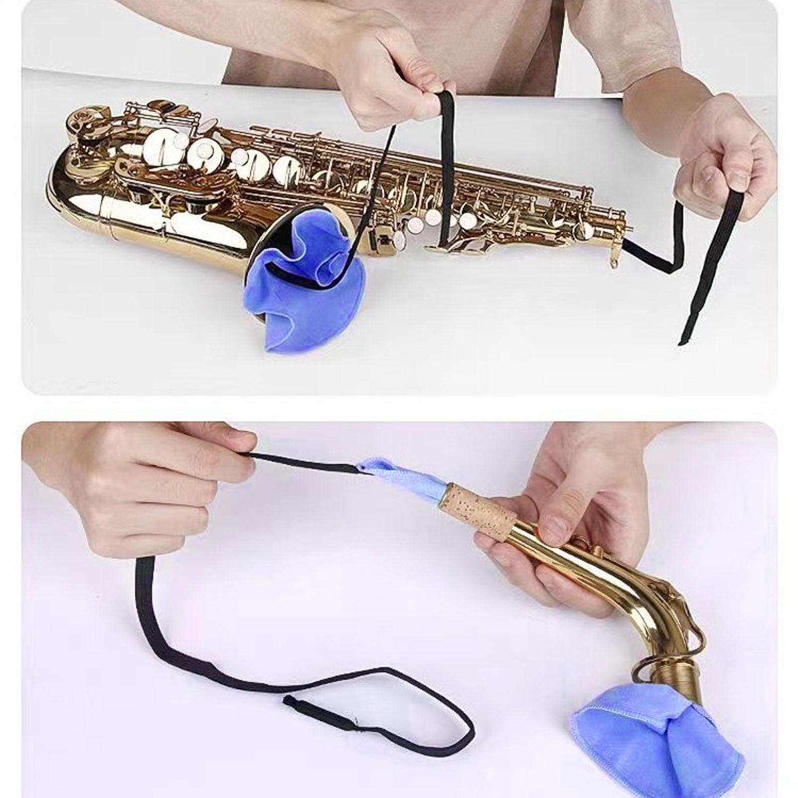 Saxophone Cleaning Cloth Kit 2 - Clarinet Care Kit ulasan dan harga