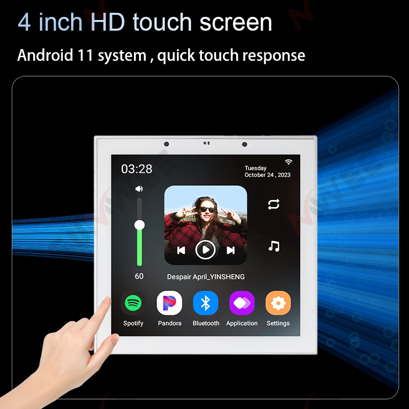 Home WIFI Smart Audio Wall Amp - Audio Music System For Home ulasan dan harga