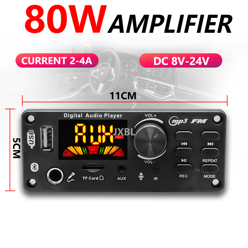80W Bluetooth 5.0 MP3 Decoder  - Audio Music App ulasan dan harga