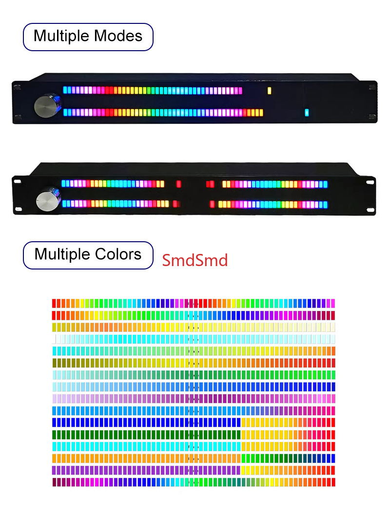 128-Light LED Music Spectrum D - Audio Music Visualizer ulasan dan harga